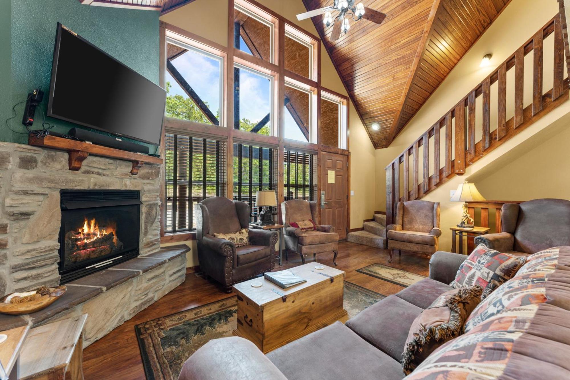 Makin Memories Lodge Cabin Branson West Buitenkant foto