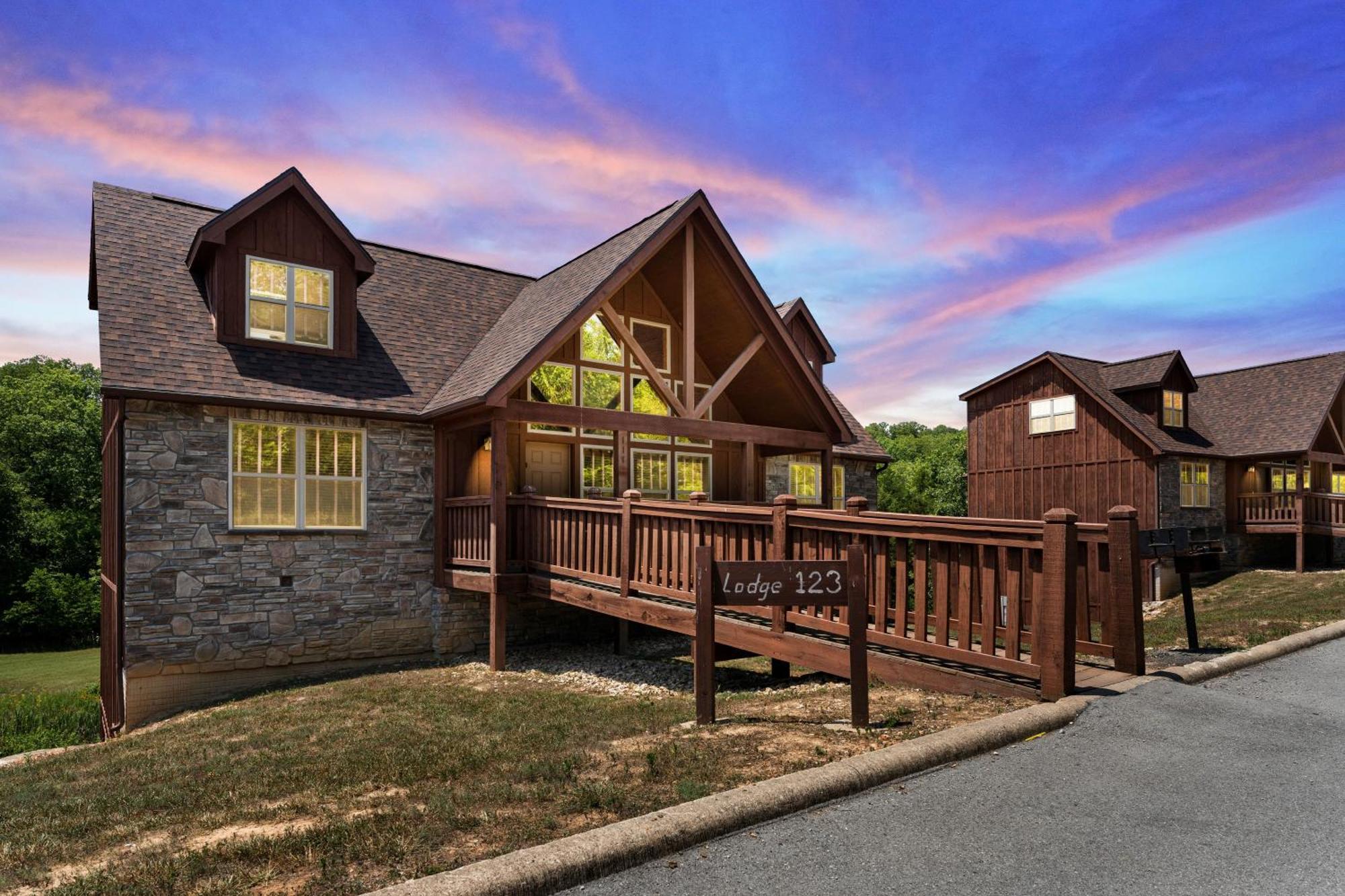 Makin Memories Lodge Cabin Branson West Buitenkant foto